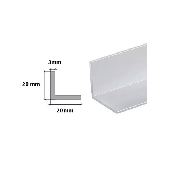 1m Stainless Steel Silver 304 Grade Impact Corner Protector Angle