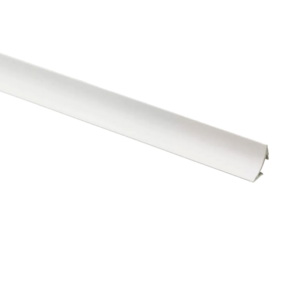 Durable PVC Plastic 2.44m Long Scotia Trim 