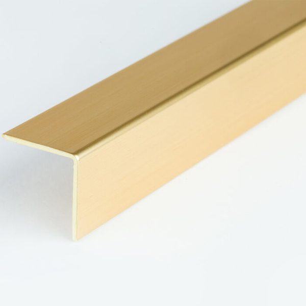 PVC Gold & Silver 20mm x 10mm Corner 90 Degree Angle Trim