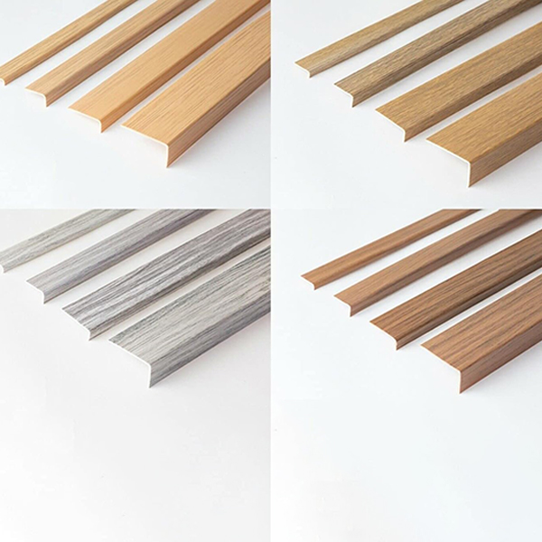 Wood Effect 90° Angle Plastic PVC Corner Wall Guard Edge Protector 