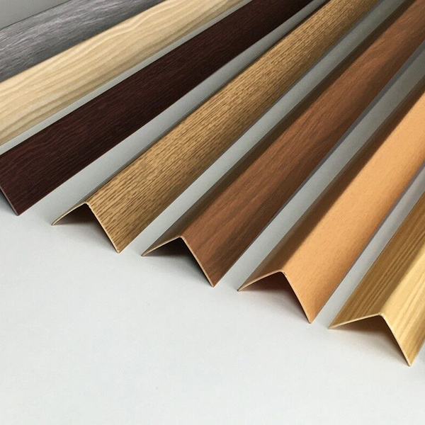 Wood Effect Plastic PVC 90 Degree Corner Angle Trim Edge Protector 