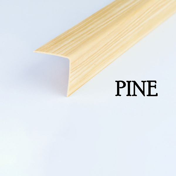 Wood Effect Plastic PVC 90 Degree Corner Angle Trim Edge Protector 