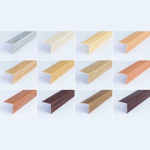 Wood Effect Plastic PVC 90 Degree Corner Angle Trim Edge Protector 