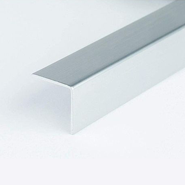 Plastic PVC Silver Corner 90 Degree Angle Trim - 5 Pieces